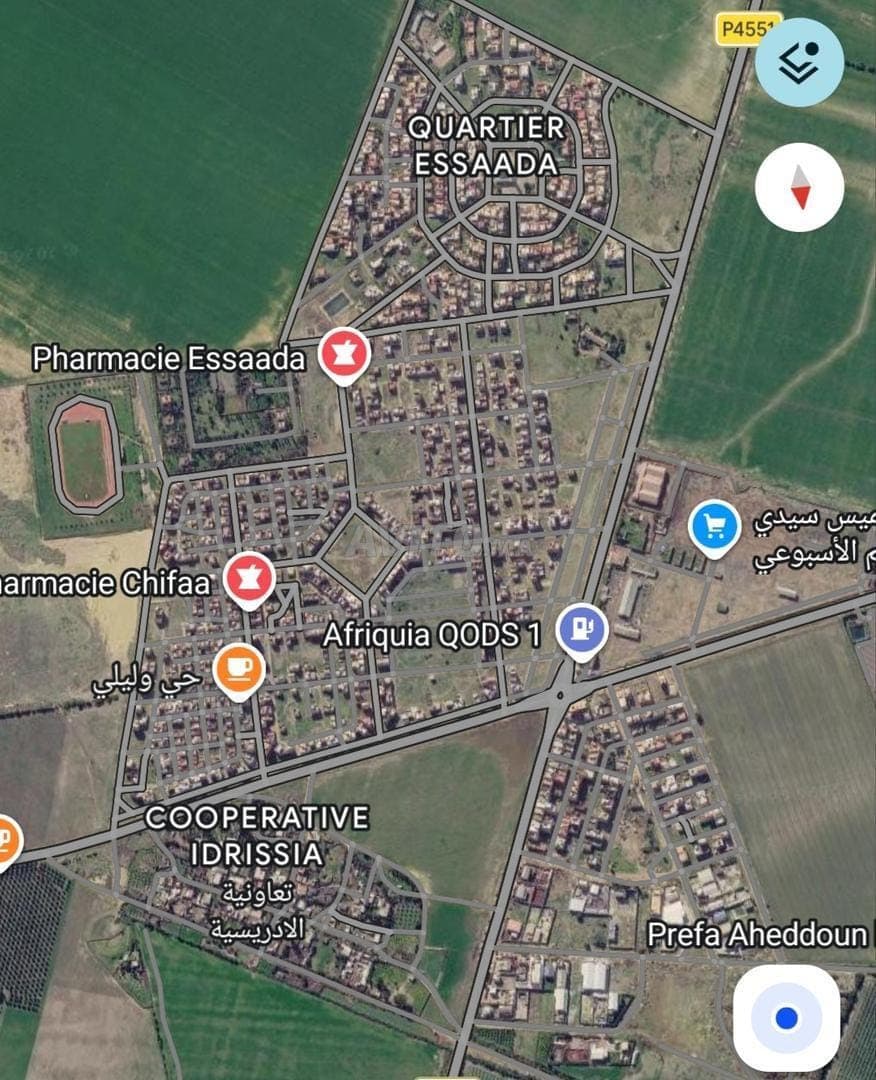 94m² plot in Walili Sidi Kacem