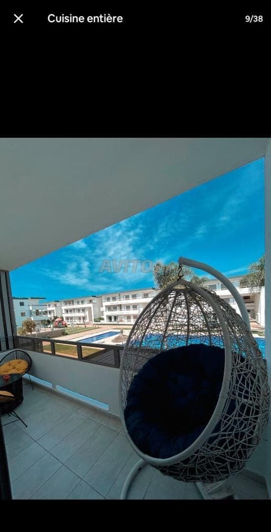 Agréable appartement vue sur mer et piscine