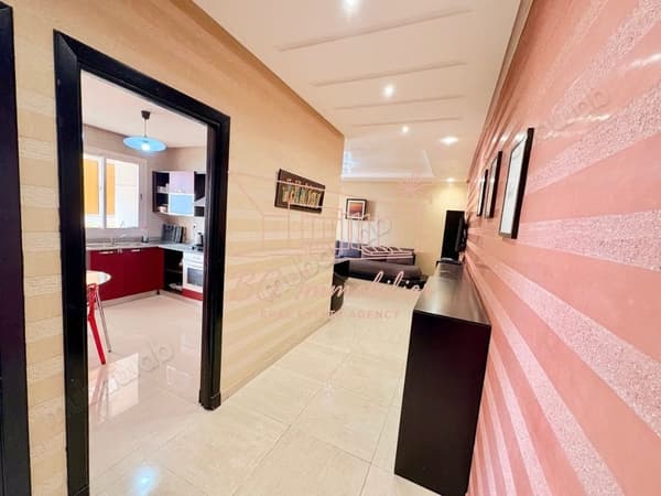 Appartement spacieux meublé résidence avec piscine