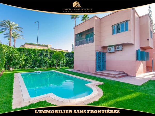 Empty villa for rent in Inara Targa, 800 m², Marrakech
