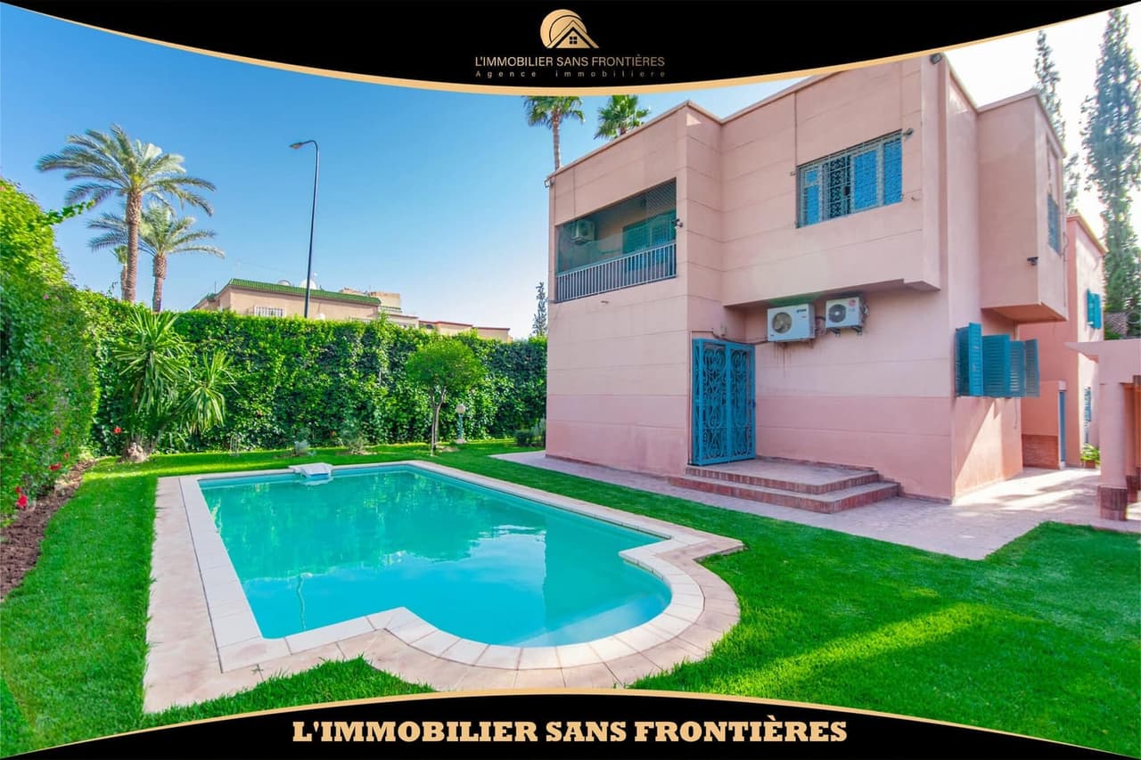 Empty villa for rent in Inara Targa, 800 m², Marrakech
