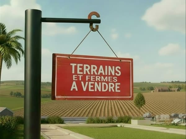 Terrain titré avec dépôt
