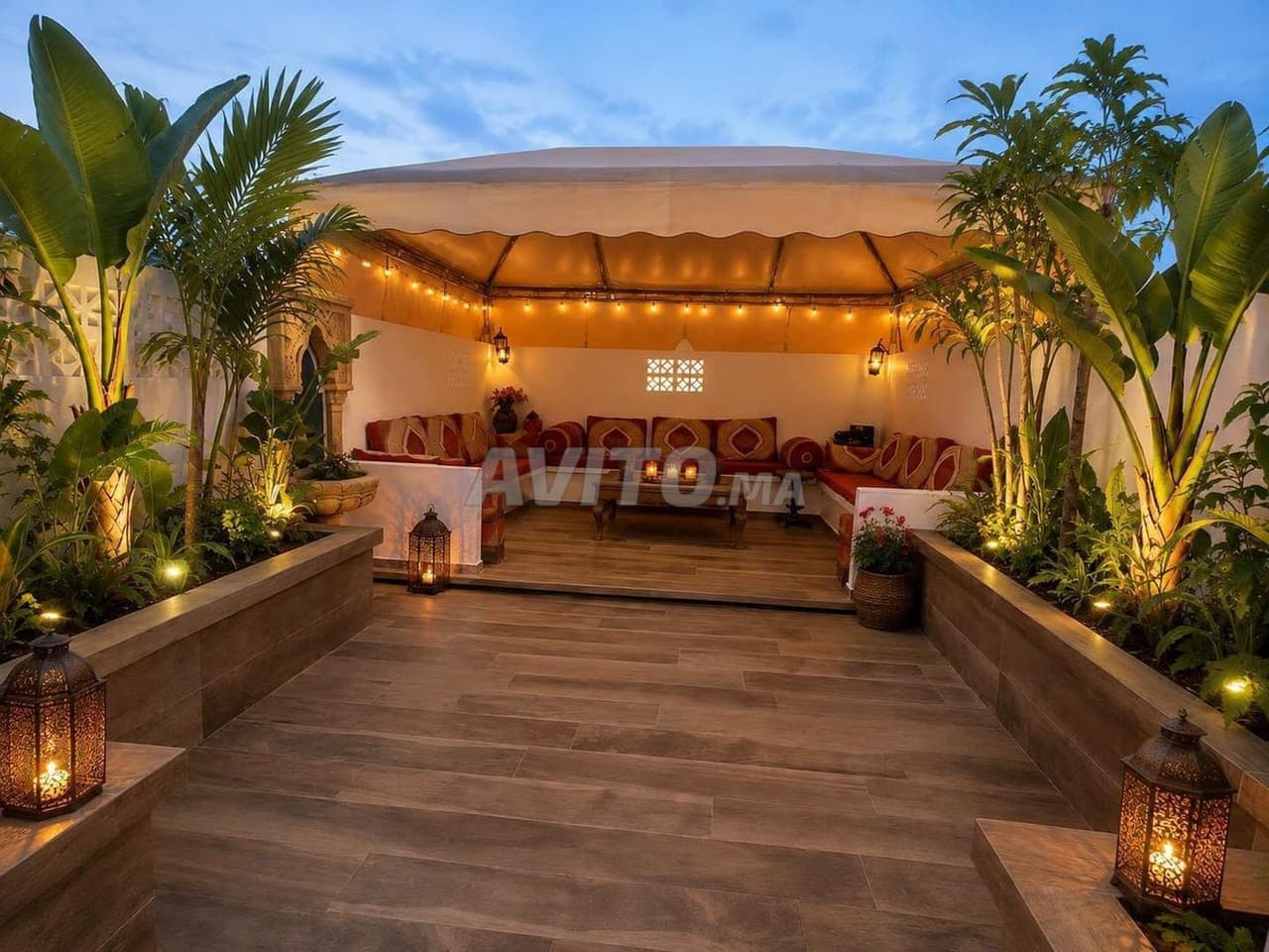 Gemeubileerd appartement met terras 180 m² Beauséjour