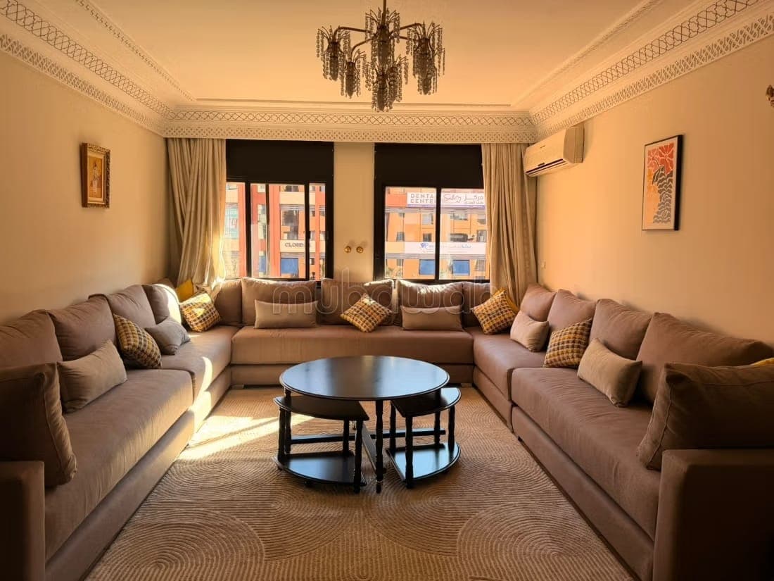 Bel Appartement meublé à louer en plein Guéliz