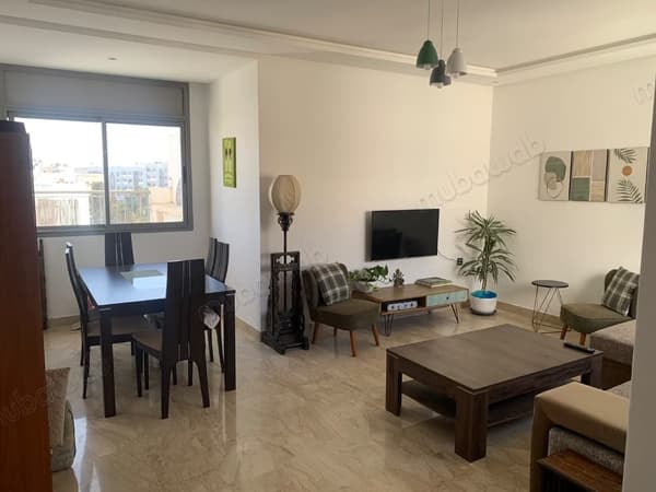 Apartment for rent in Harhoura. Surface area 130 m². Furnished