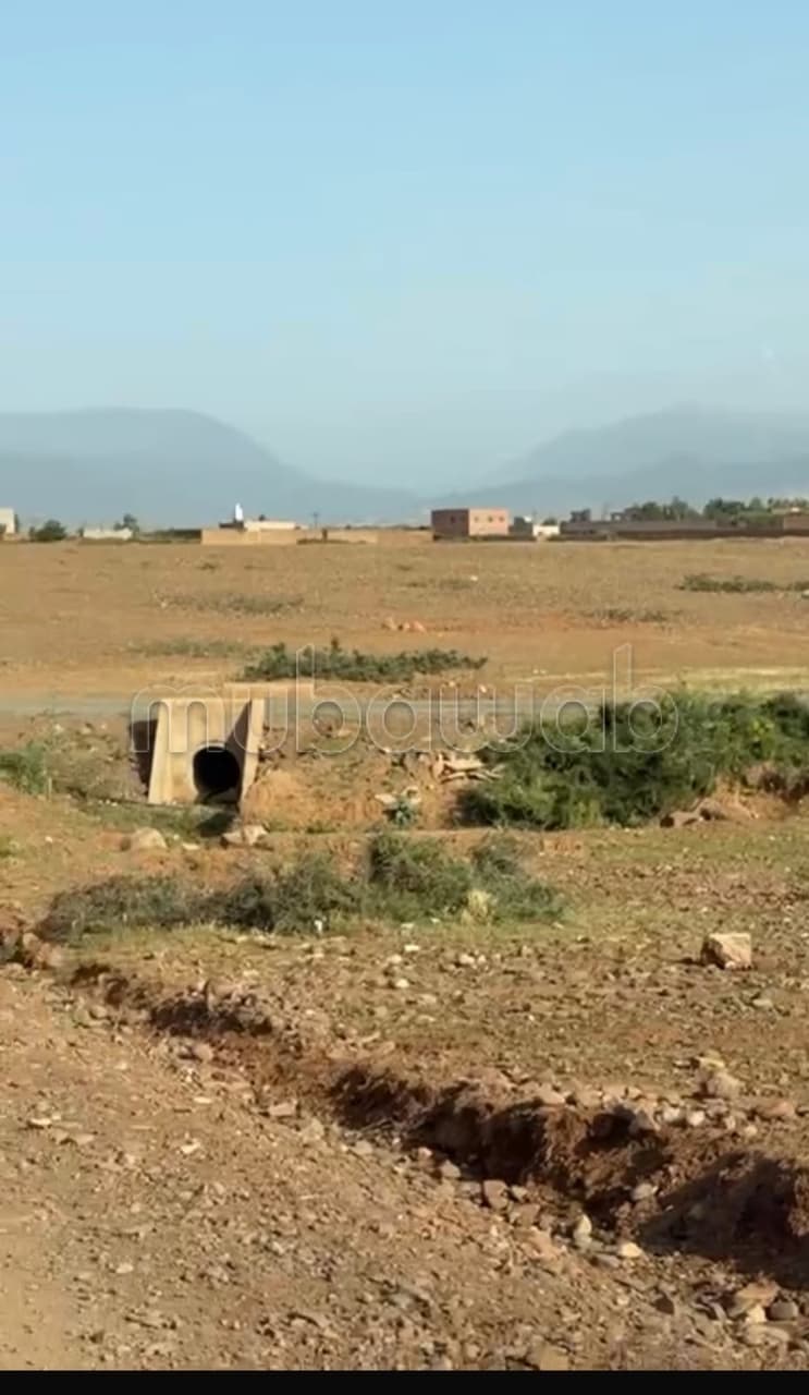 Vente de terrain à Route de l'Ourika. Surface totale 17000 m²