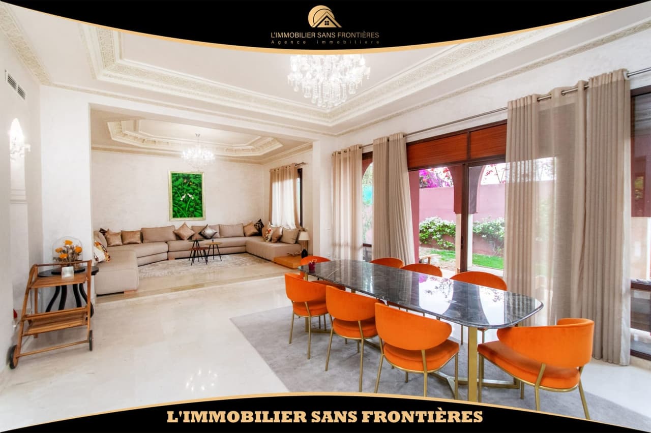 Villa meublée à louer – Sans vis-à-vis – Targa, Marrakech