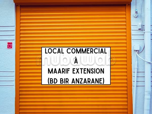 Grand local commercial sur Bir Anzarane