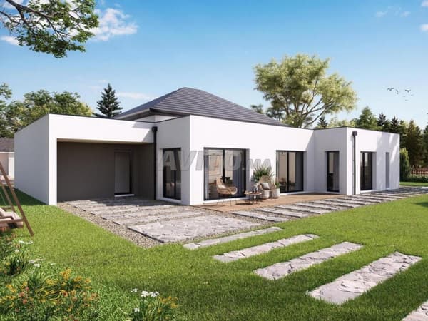 VILLA À VENDRE SUR SUPERBE TERRAIN 2FAÇADES 1850M2