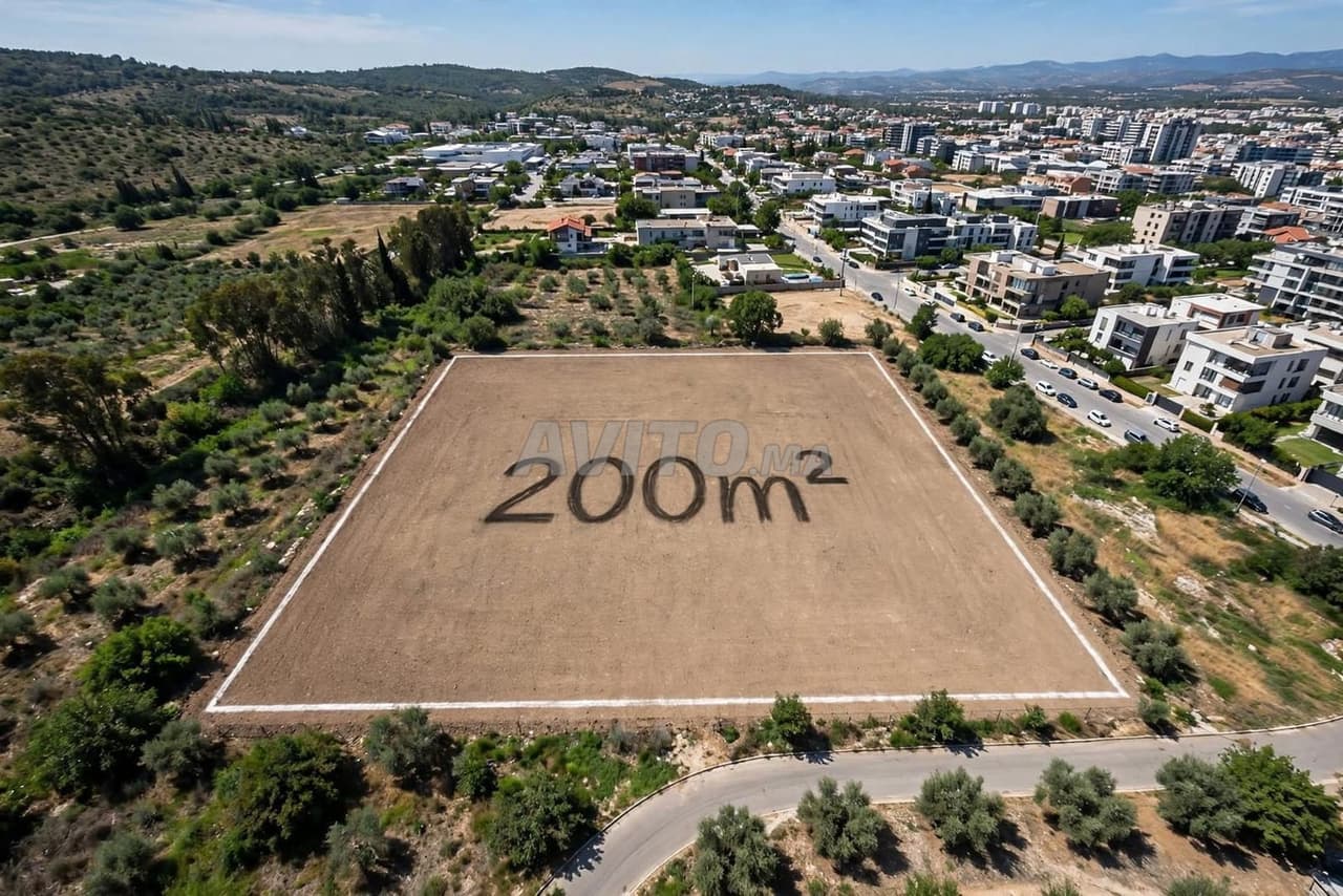 Terrain à vendre titre foncier 200m²