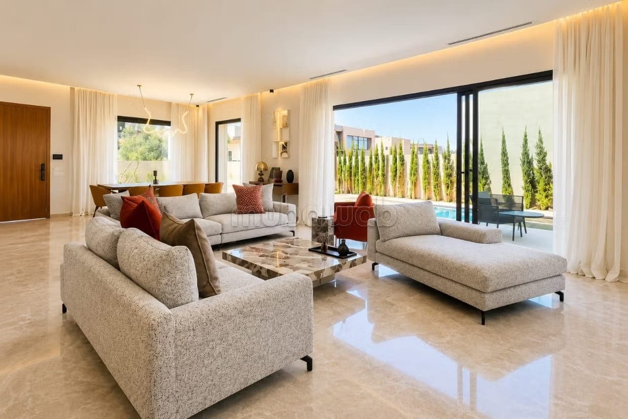 Villa de Luxe de 4 Suites avec Piscine à Louer – Résidence Akenza, Route de l'Ourika…