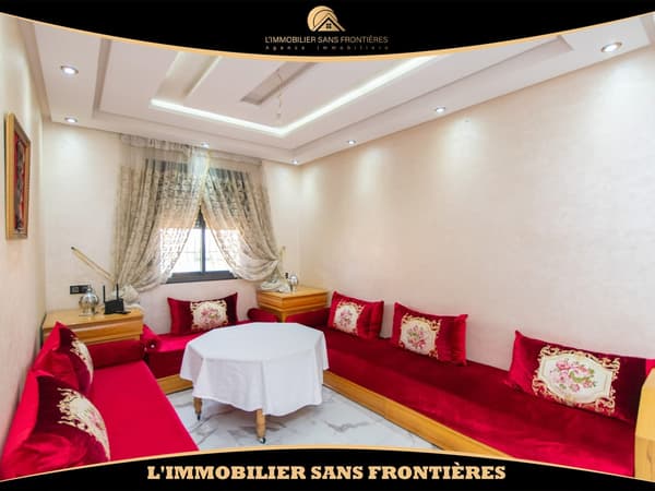 Appartement meublé à louer à Marrakech – 3ᵉ étage – 56 m²
