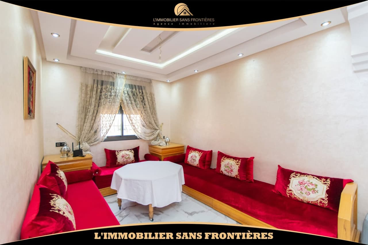 Appartement meublé à louer à Marrakech – 3ᵉ étage – 56 m²