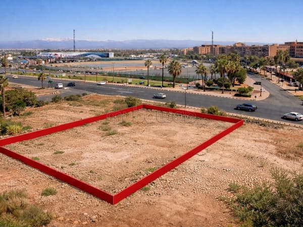 À vendre – lot autorisé pour hammam – 985 m²