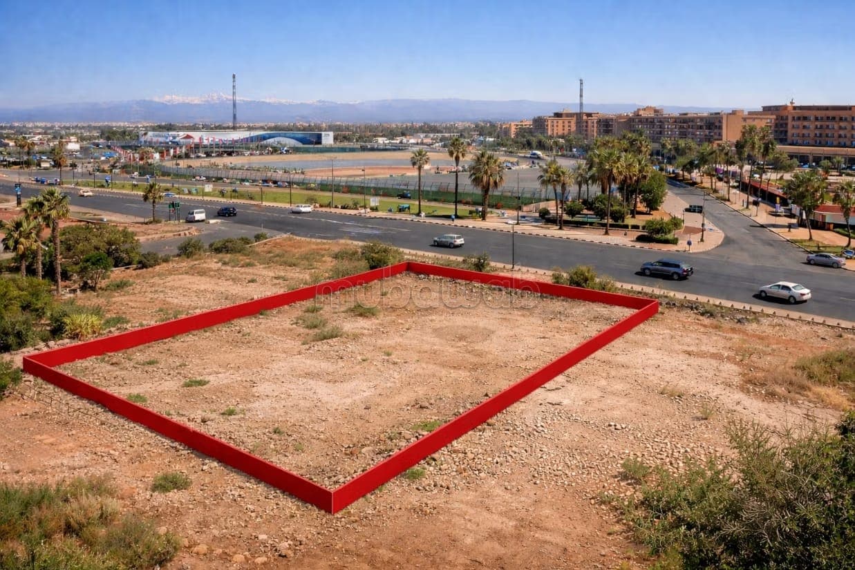 En venta: parcela autorizada para hammam de 985 m²