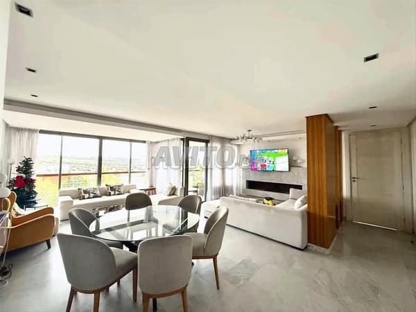 Penthouse 3Ch Premium – Ville Verte Bouskoura