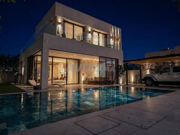 Magnífica villa de 4 suites route de l'Ourika