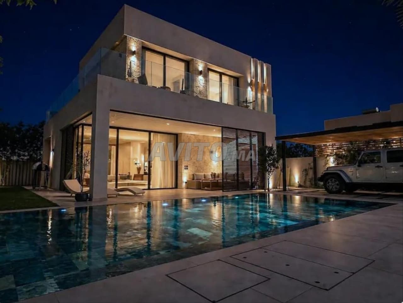 Magnífica villa de 4 suites route de l'Ourika