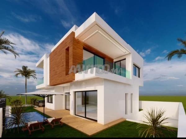 Belle Villa Semi-Finie 311 m² Jnan Riad