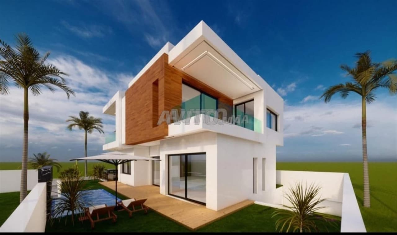 Belle Villa Semi-Finie 311 m² Jnan Riad
