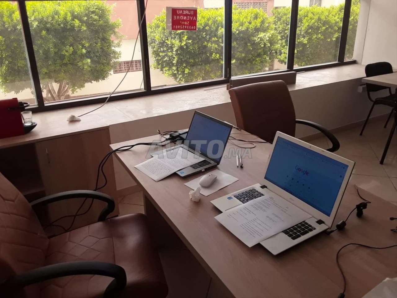 Bureaux bien situés