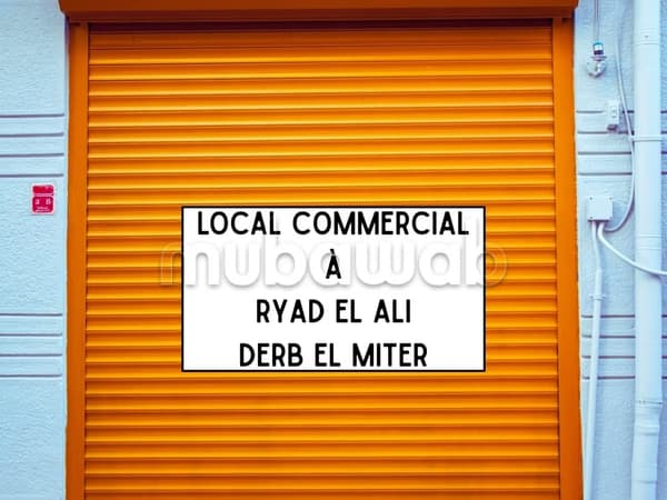 Local commercial à Derb El Miter/ Ryad El Ali