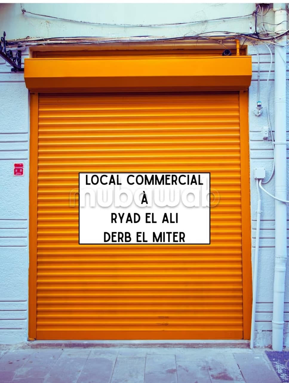 Local commercial à Derb El Miter/ Ryad El Ali