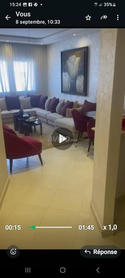 Appartement 71m2 à Bouznika