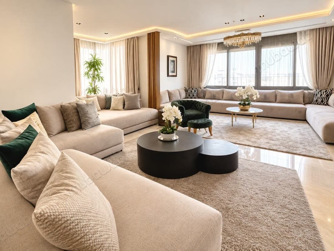FOR SALE 3-BEDROOM high-end apartment of 129 m² in Val Fleuri, Casablanca
