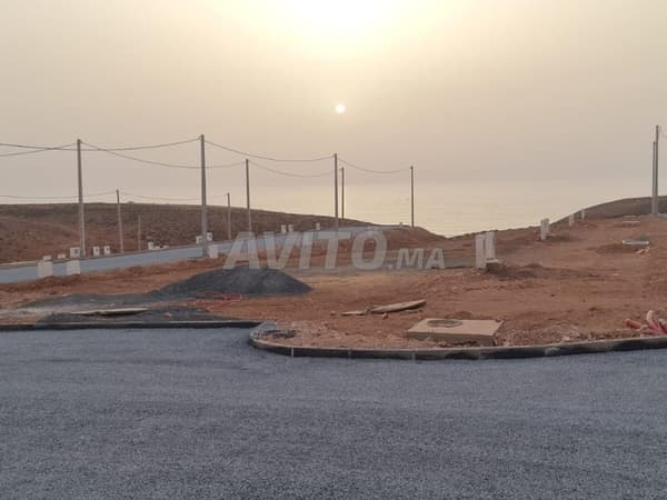 Terrain titré 80m2 lotissement sur plage sidi ifni