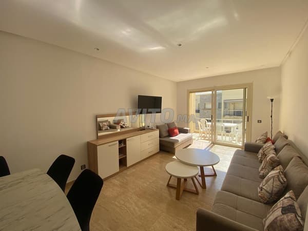 Appartement 86m² et terrasse 55m² à Bouznika près de la mer