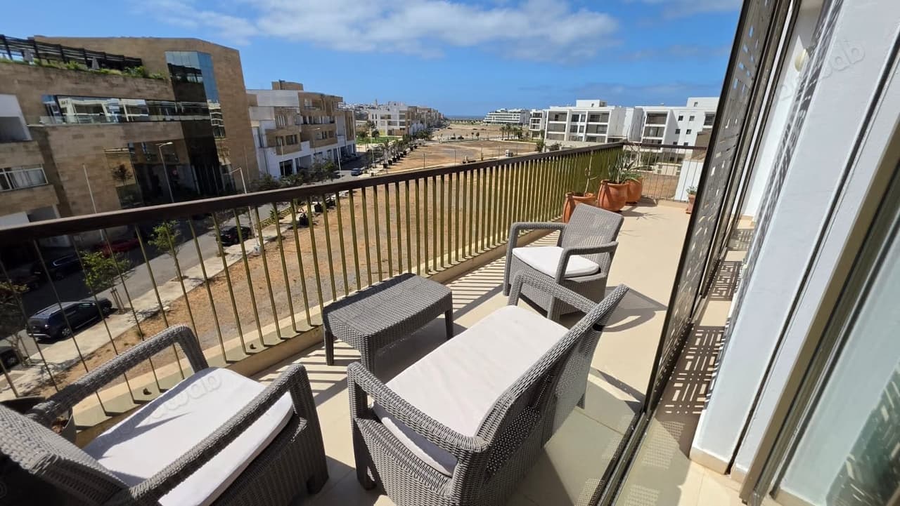 Coquet appartement meublé à la marina Salé