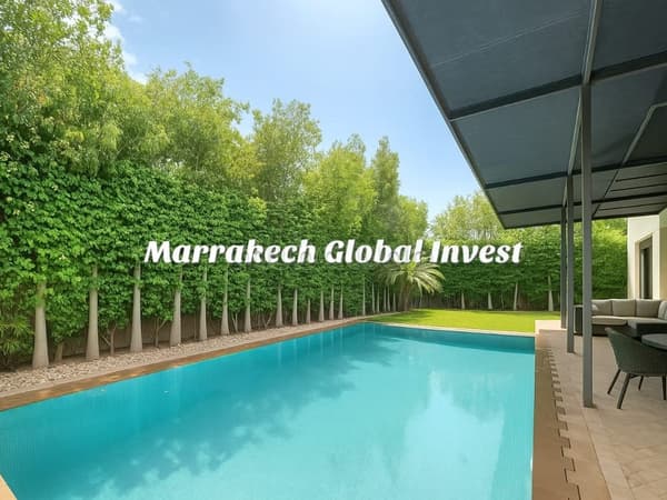 Villa de prestige 4 chambres avec piscine privée – location longue durée à targa