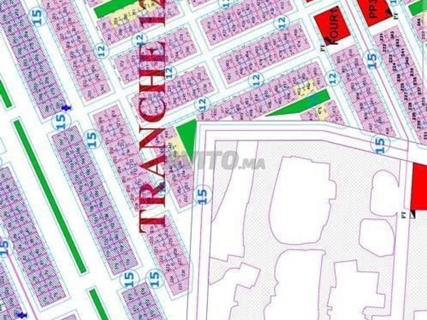 Terreno comercial en Alliance Darana Beni Mellal