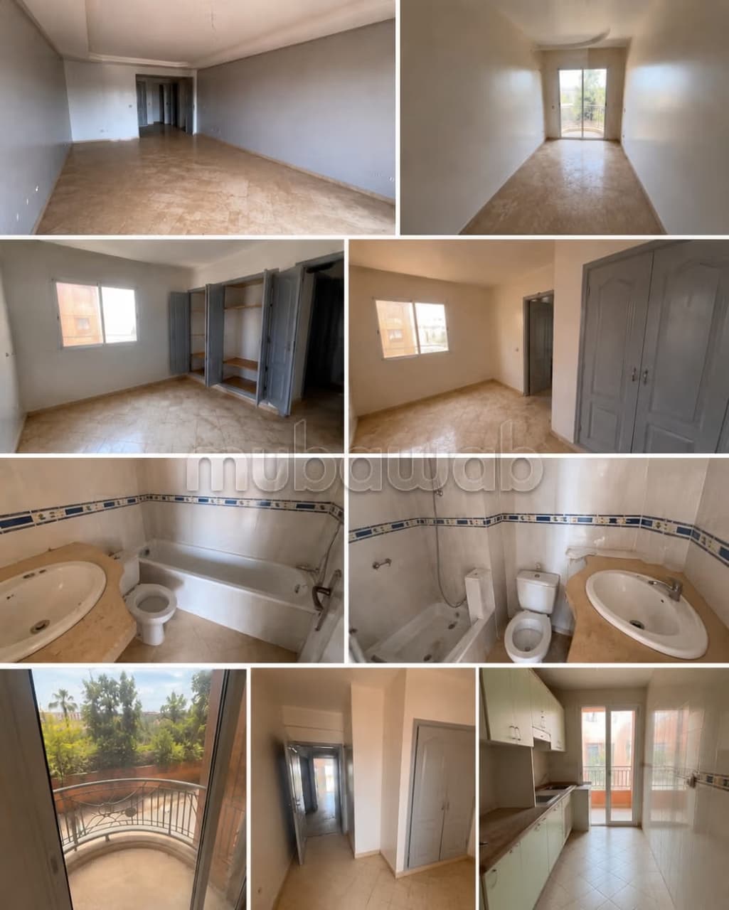 Appartement 3 chambres à vendre à Hivernage. Surface totale 128 m². Vue sur les montagnes