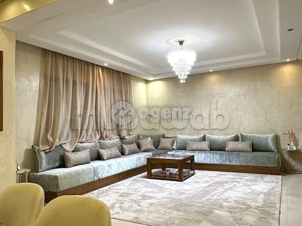 Appartement à vendre 125 m², 3 chambres Aéroport Mohammed V Bouskoura
