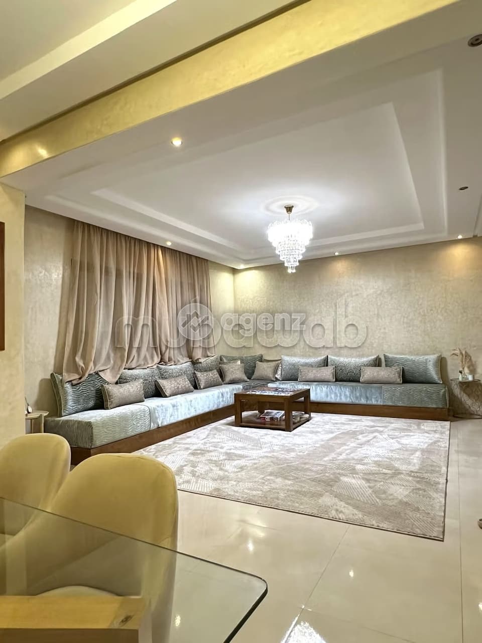 Appartement à vendre 125 m², 3 chambres Aéroport Mohammed V Bouskoura