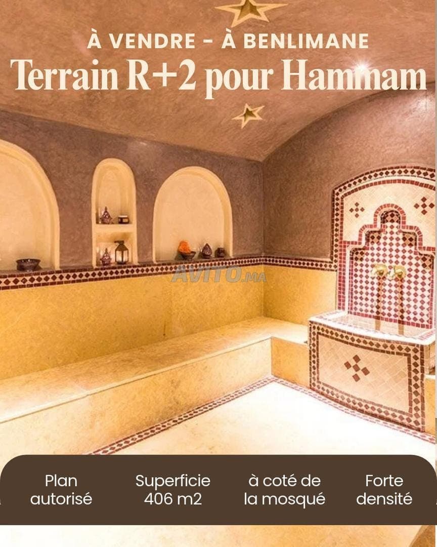 TERRAIN POUR HAMMAM & COMPLEXE DE BIEN-ÊTRE (R2)