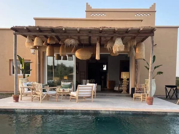 villa vue Atlas Route de l'Ourika Marrakech