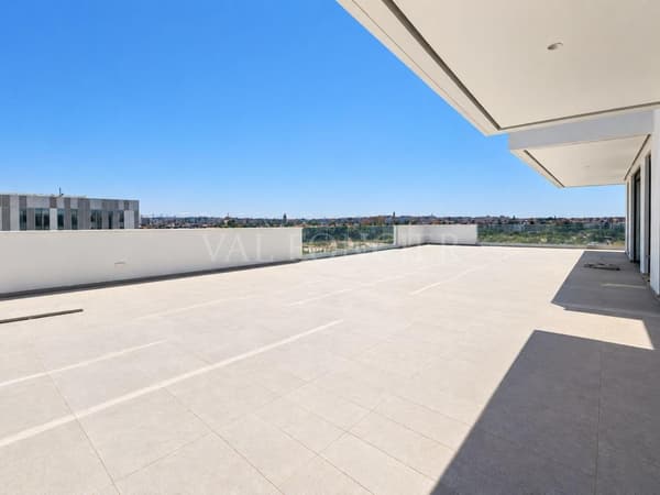 Rental apartment 400m2 3 bedrooms high floor with large terrace CFC, Casablanca