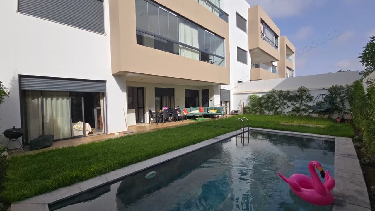 Ground Floor with Private Pool Facing South