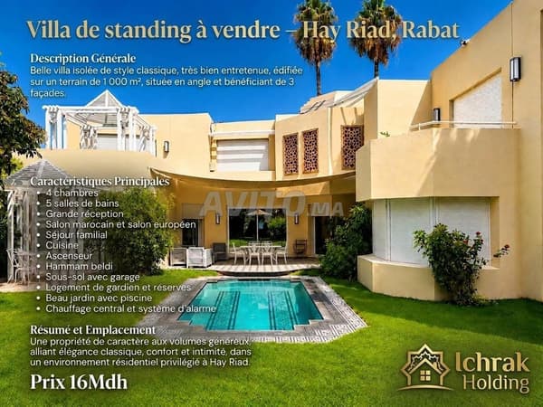 Villa de luxe opportunité