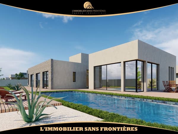 Villa à vendre à Route de L’Ourika, Marrakech — Piscine privée — 1000 m²