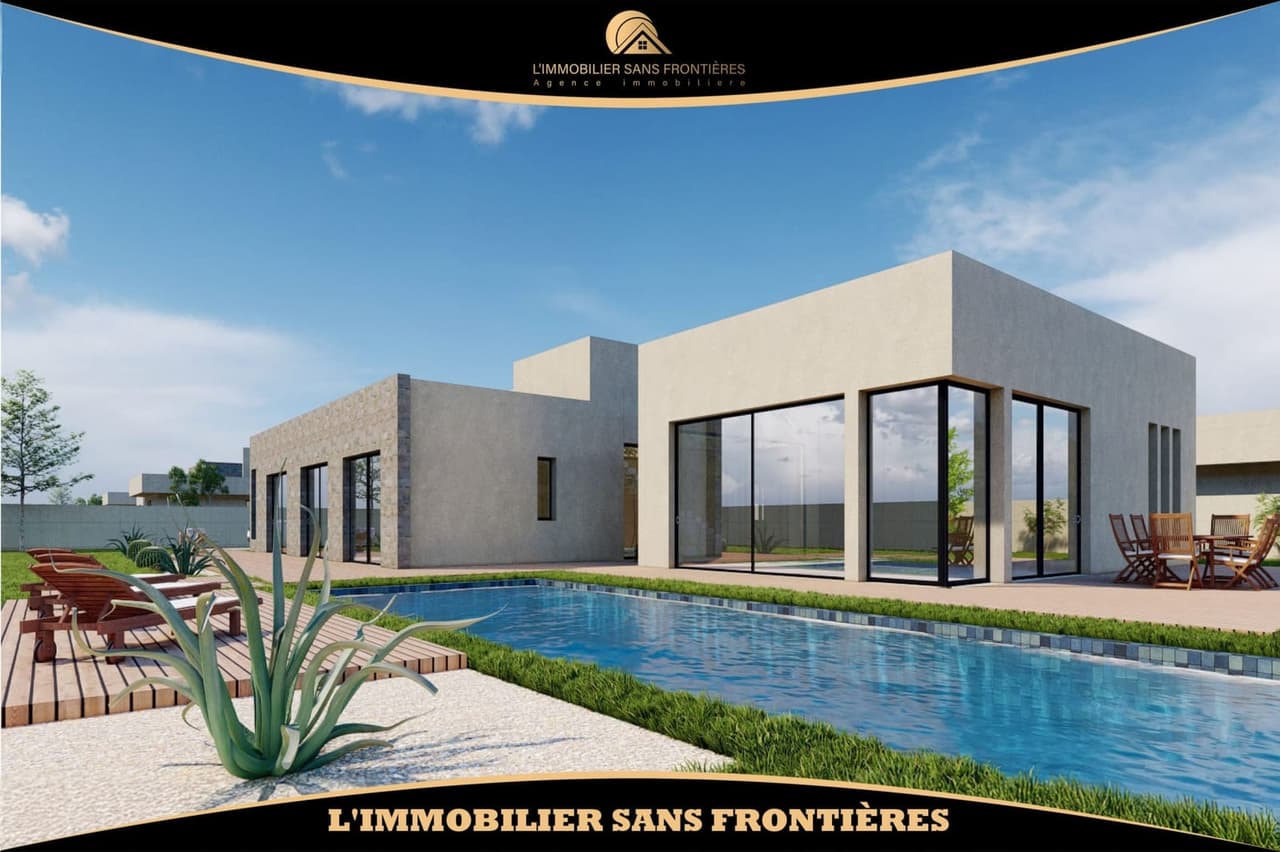 Villa à vendre à Route de L’Ourika, Marrakech — Piscine privée — 1000 m²