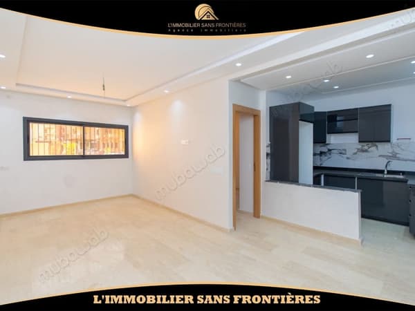 Appartement neuf vide de 49 m² à vendre à Charaf – Rez de chaussée, 1 chambre et cuisine…