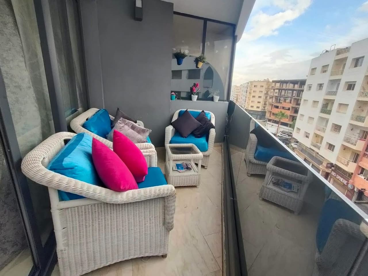 شقة مفروشة 78 م² بورغونيا 7000 درهم