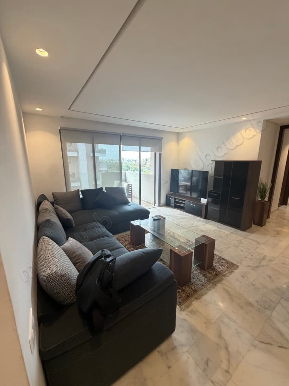 Louez cet appartement à Casablanca Finance City. 3 belles chambres. Meublé