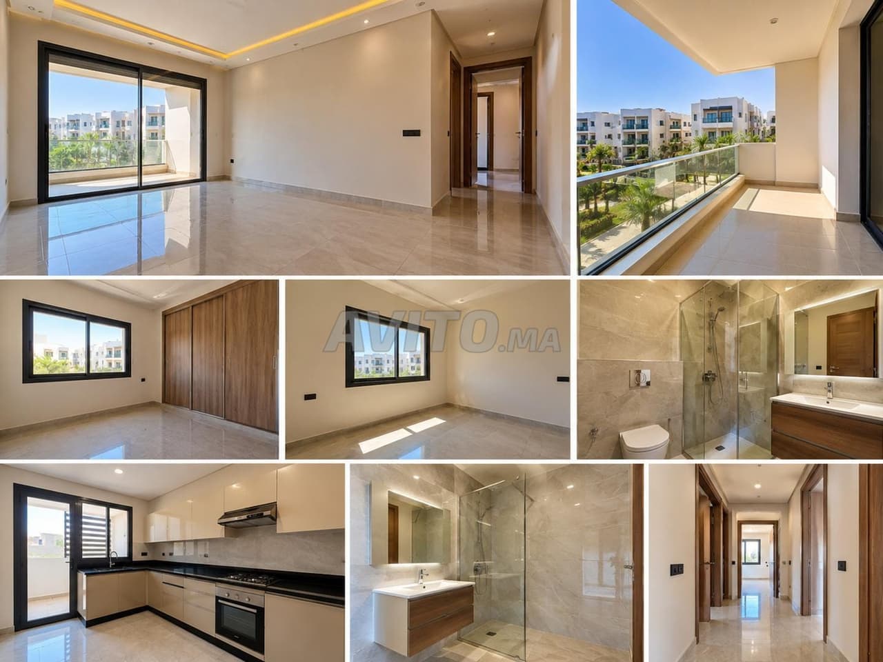 Ongestoffeerd Appartement te Huur Parq