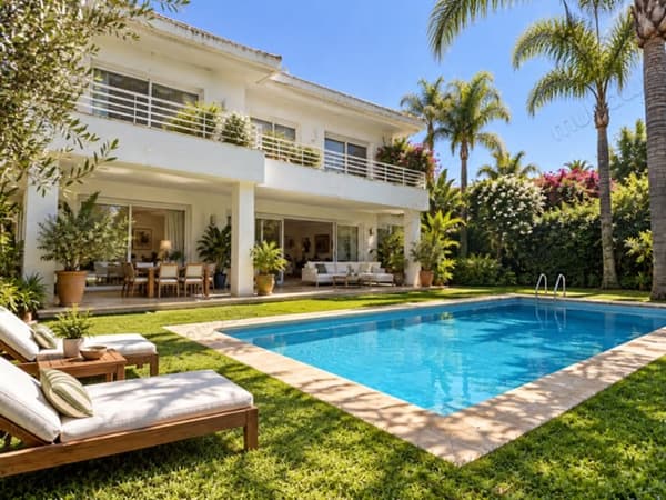 Somptueuse maison à vendre à Ain Diab. Superficie 640 m². Climatisation