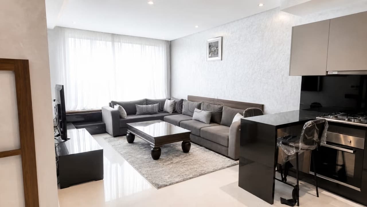 Luxury new high-standing studio 64 m² for rent furnished – Les Princesses, Casablanca